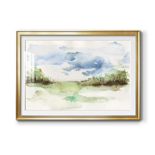 Brush Thickets I - Modern Framed Art Print