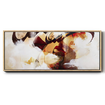 Ramad IV - Floater Framed Canvas Print