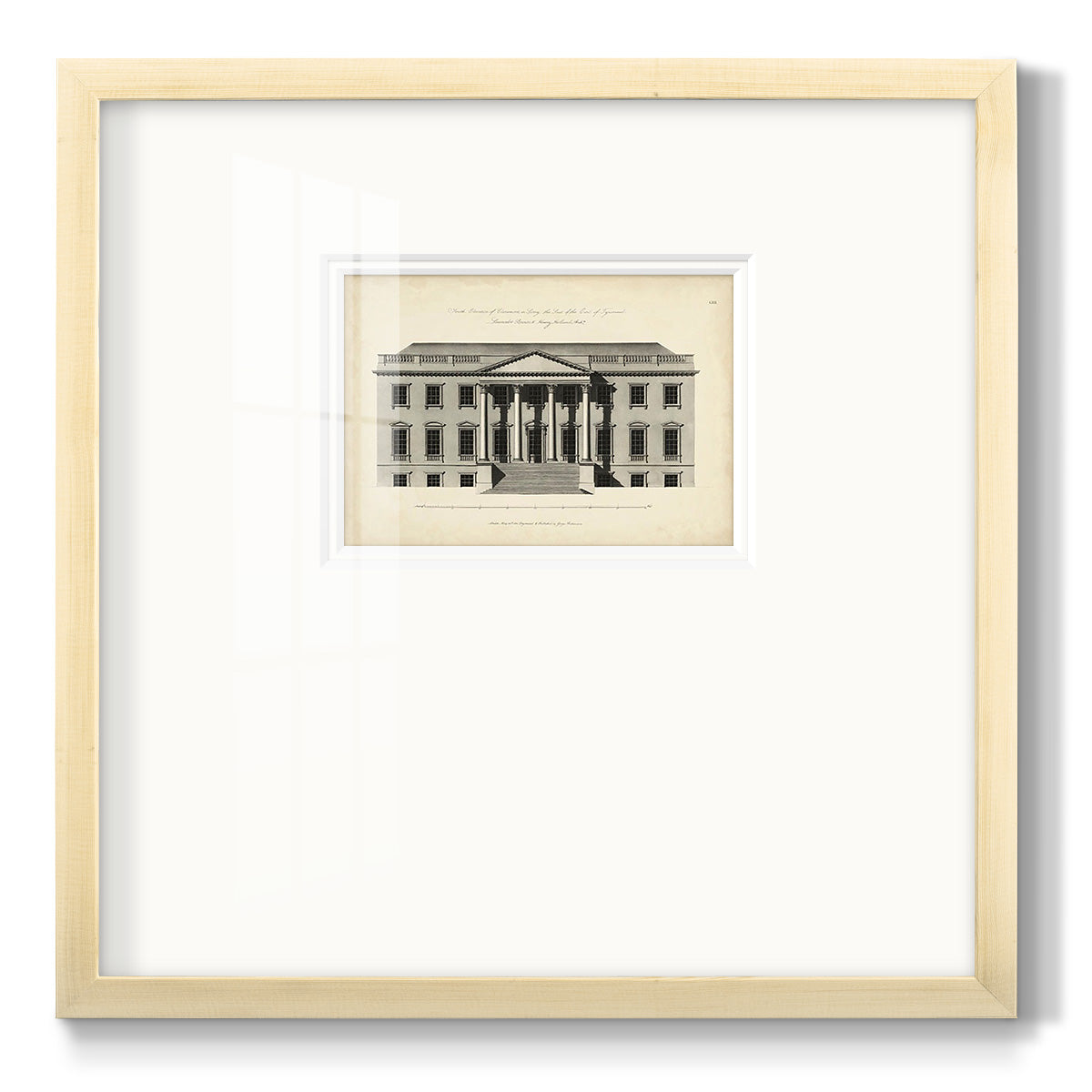 Richardson Architecture II Premium Framed Print Double Matboard