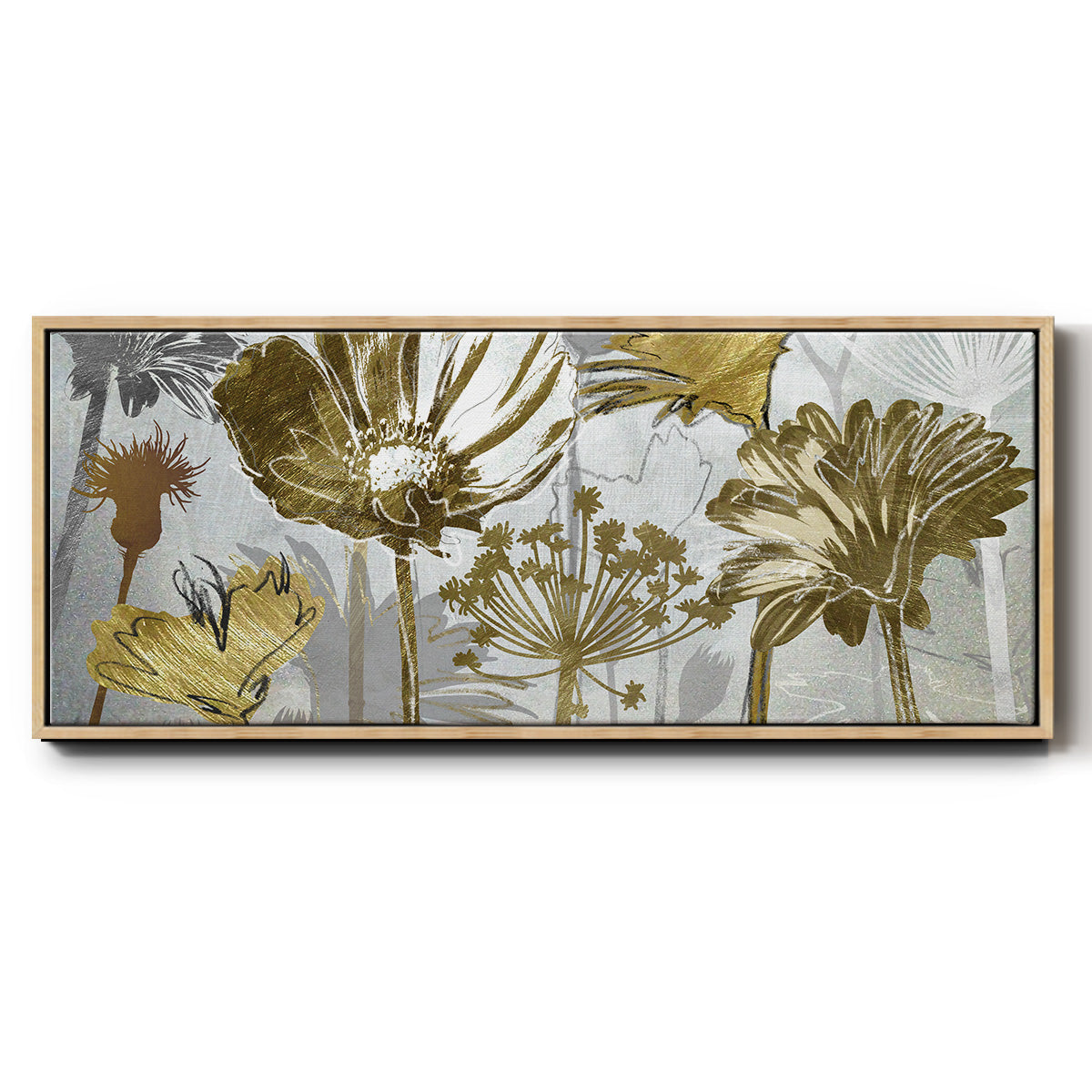 Summer - Floater Framed Canvas Print