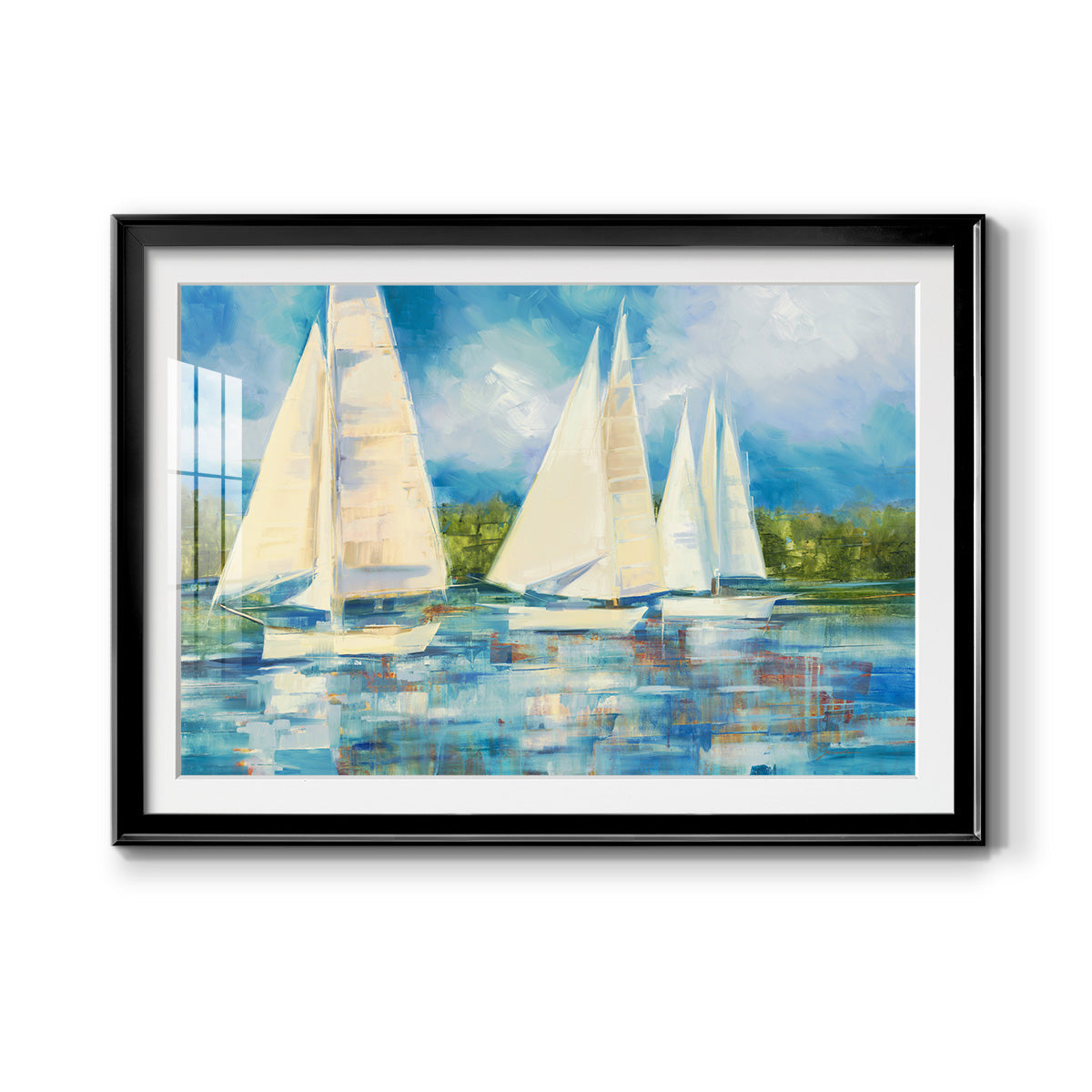 Clear Sailing Premium Framed Print - Ready to Hang