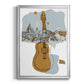 Rehearsal III - Modern Framed Canvas Print
