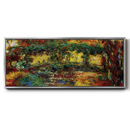 The Japanese Bridge, 1922 - Floater Framed Canvas Print