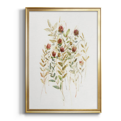 Wildflower Breeze II - Modern Framed Canvas Print