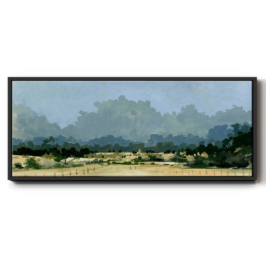 Wild Farmland I - Floater Framed Canvas Print