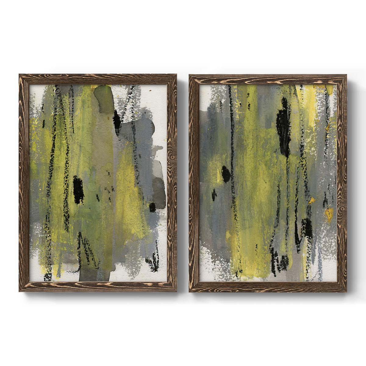 Loft Pastel I - Premium Framed Canvas 2 Piece Set - Ready to Hang