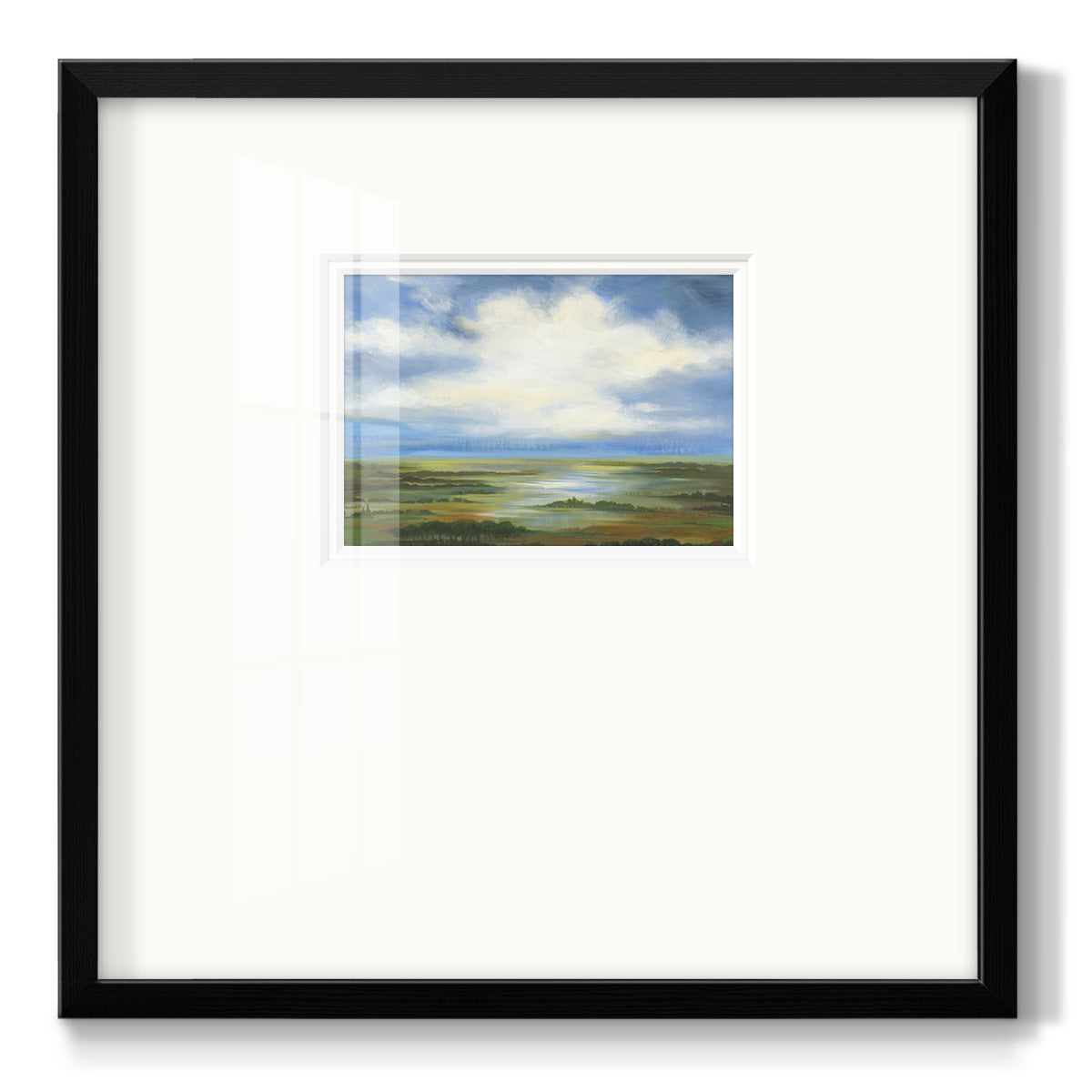 Lighting the Way - Double Matboard Framed Print