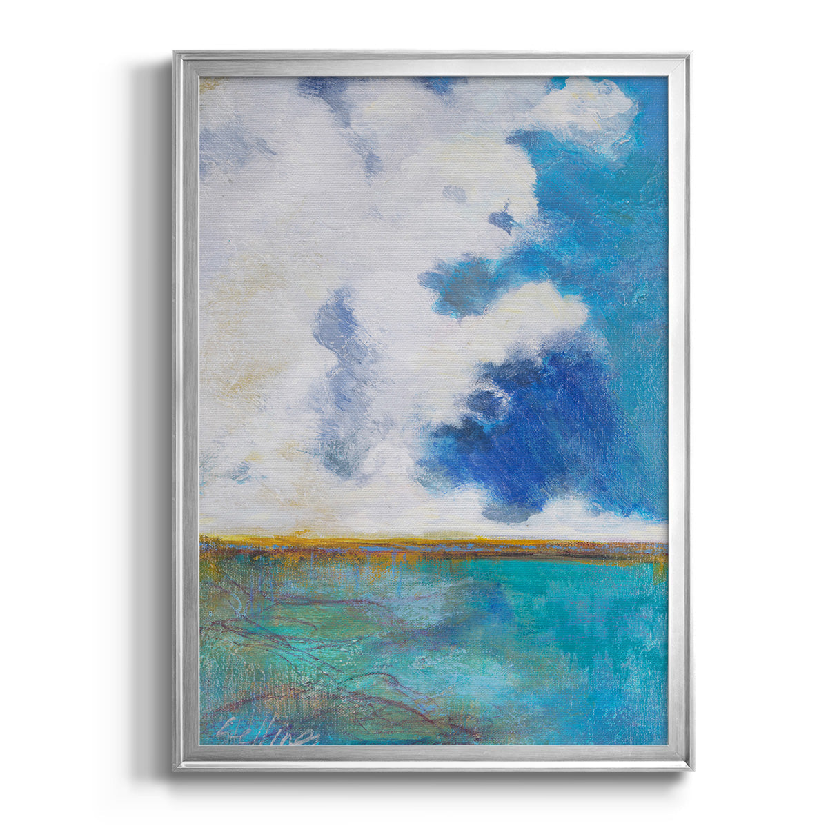 Mistrall - Modern Framed Canvas Print