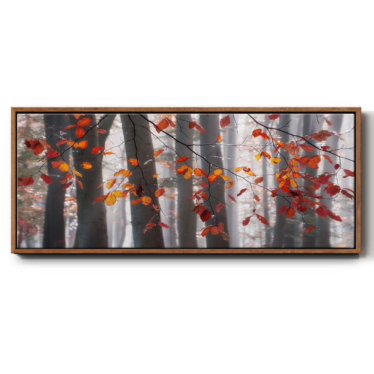 Falling Moments - Floater Framed Canvas Print
