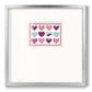 Sweet Valentine Collection A - Double Matboard Framed Print