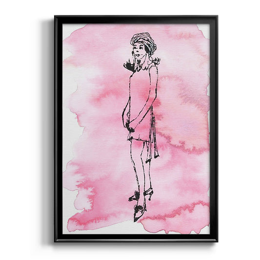 60's Fab II - Modern Framed Canvas Print