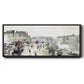 The Pont Neuf, 1872 - Floater Framed Canvas Print