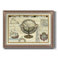 Nautical Map II Premium Framed Canvas- Ready to Hang