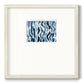 True Blue Wave II Premium Framed Print Double Matboard