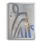 Linx II - Modern Framed Canvas Print