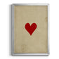 Small Heart - Modern Framed Canvas Print