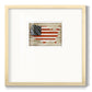 American Flag - Double Matboard Framed Print