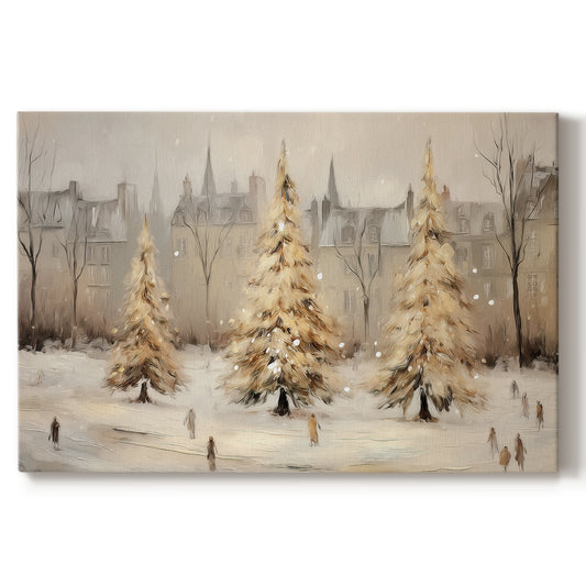 Midnight of Golden Dusk - Canvas Art Print