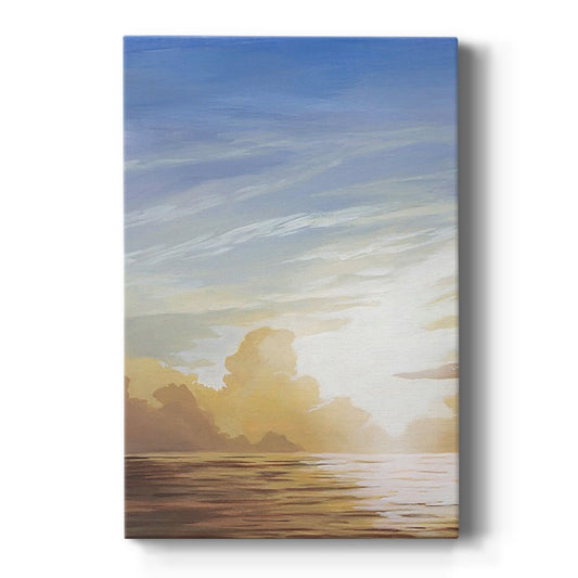 Luminous Waters I Premium Gallery Wrapped Canvas - Ready to Hang