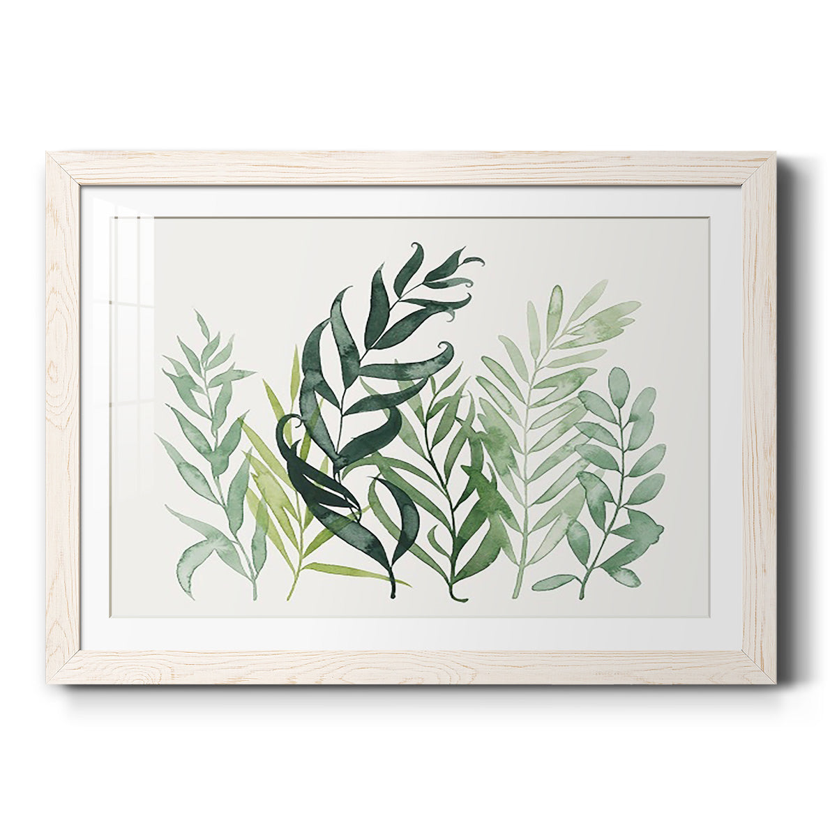 Vert Volunteers I - Barnwood Framed Art Print