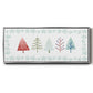 Christmas Tree Whimsy Collection C - Floater Framed Canvas Print