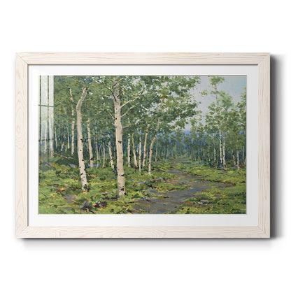 In the Forest - Barnwood Framed Art Print