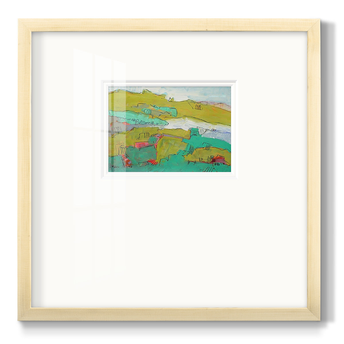 Carry No Secrets - Double Matboard Framed Print