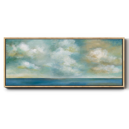 Cloudscape Vista II - Floater Framed Canvas Print