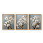 Floral Study Series LXV - Restickable Framed Art Set