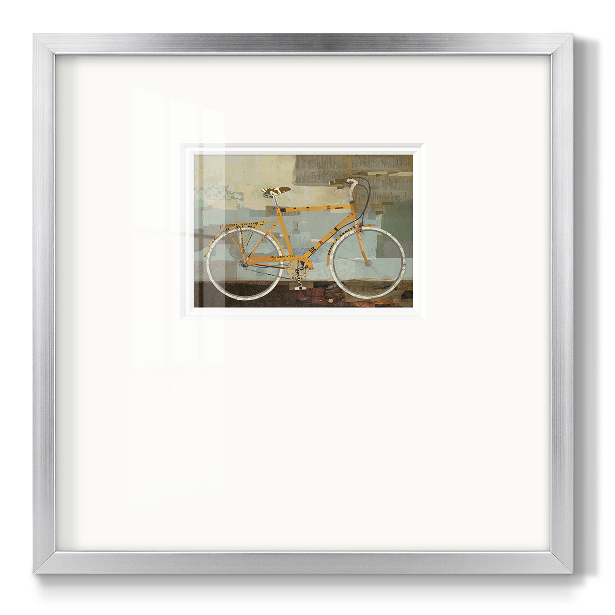 The Musician- Premium Framed Print Double Matboard