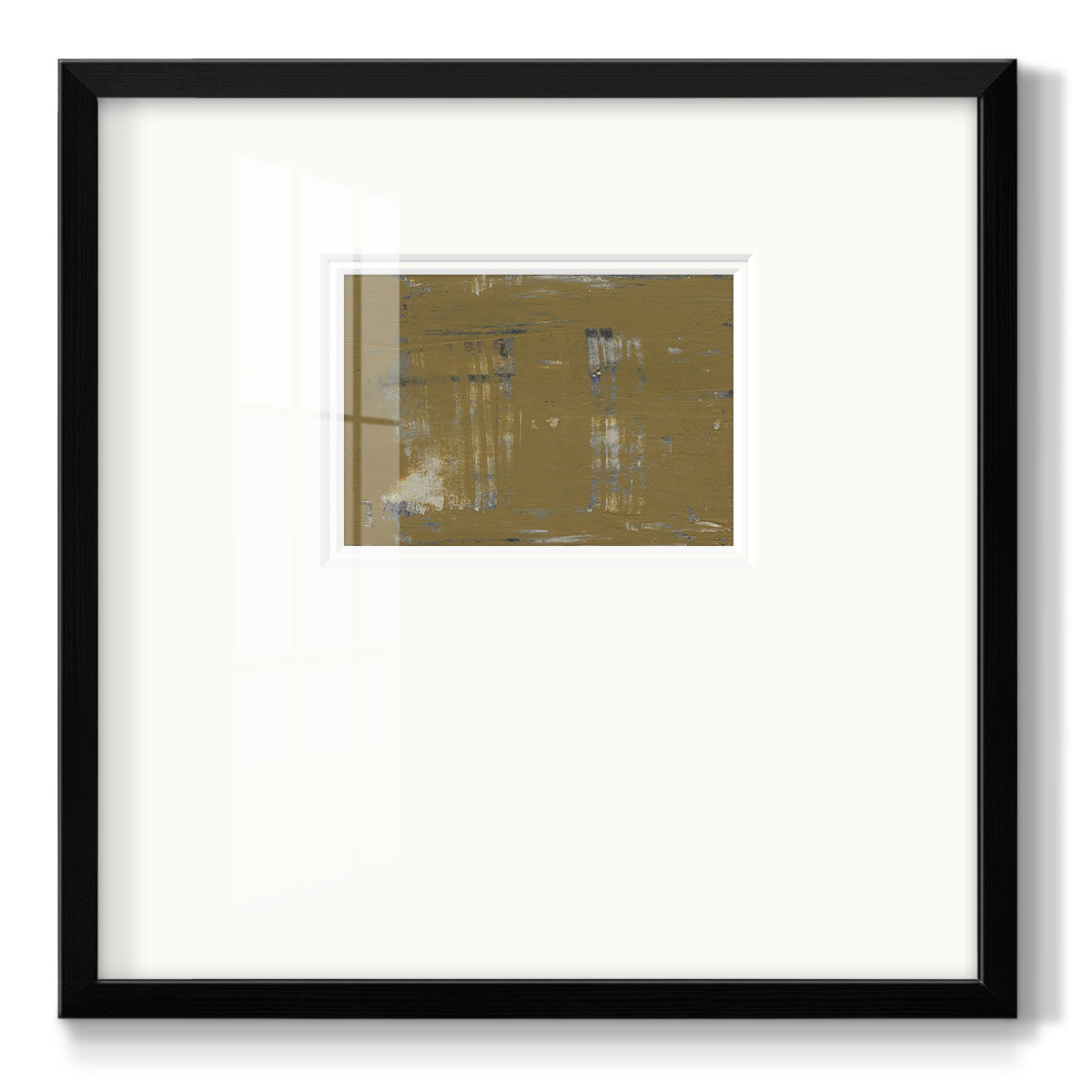 Mystique Abstract II - Double Matboard Framed Print