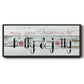 Holly & Jolly - Floater Framed Canvas Print