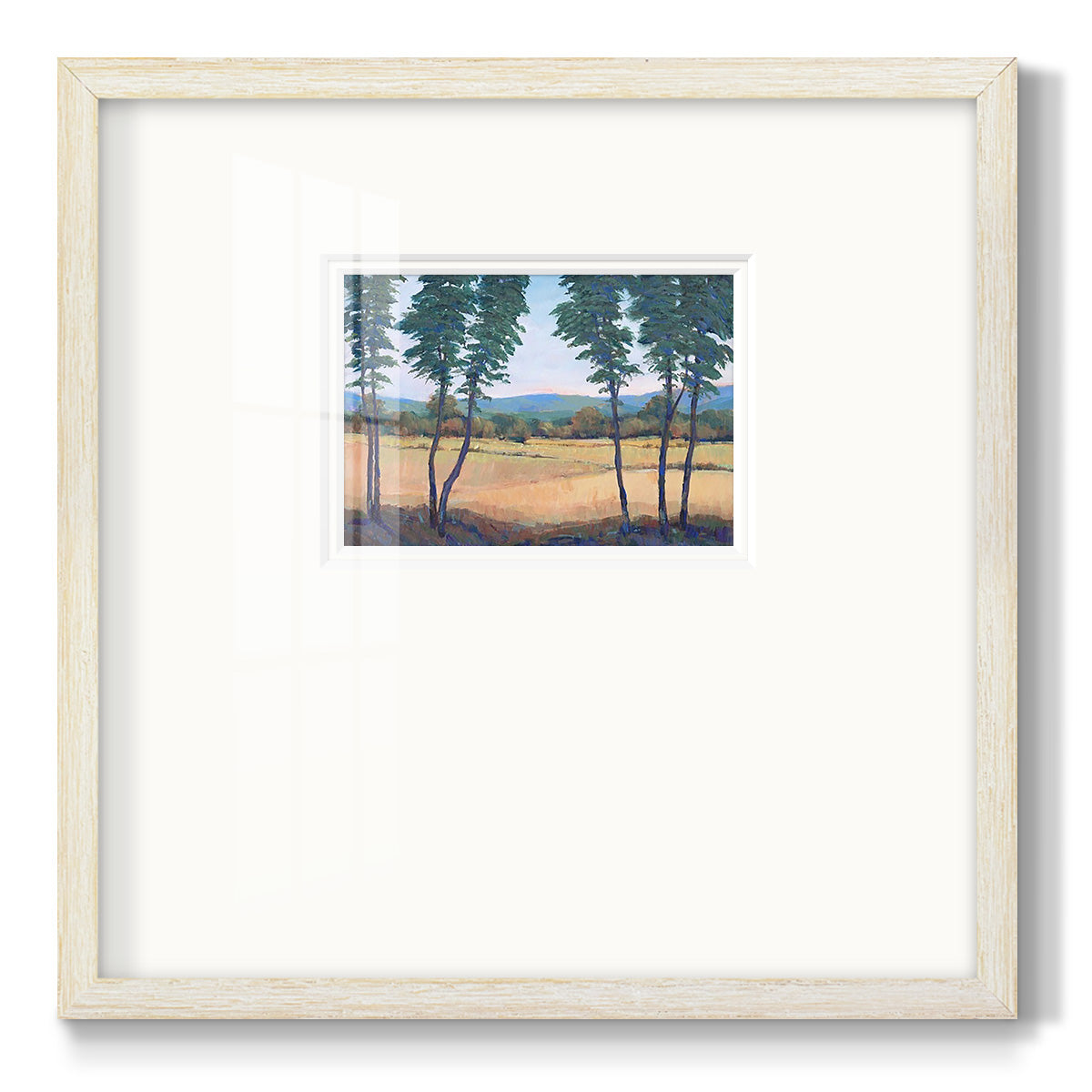 Still Morning II - Double Matboard Framed Print