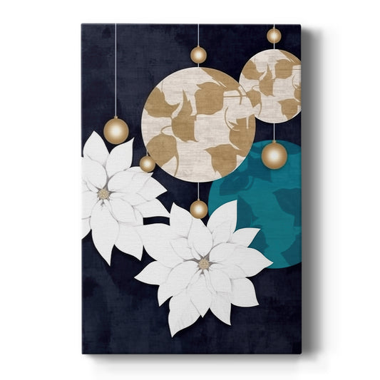 Soft Linen Carols Serenade - Canvas Art Print