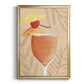 Tropical Cocktail I - Modern Framed Canvas Print