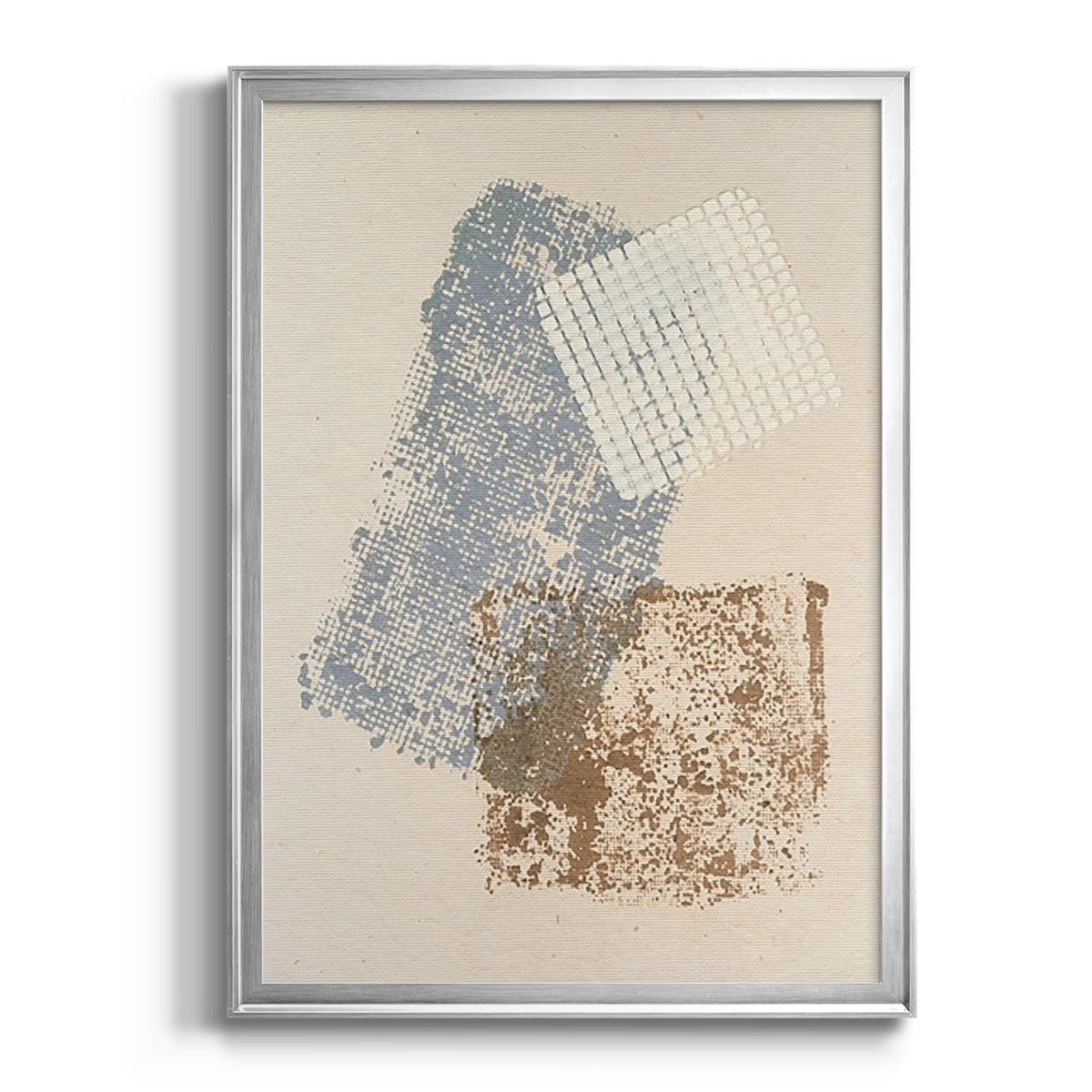 Embellished Scrim I - Modern Framed Canvas Print