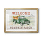 Pumpkin Patch - Modern Framed Art Print
