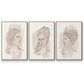 Greek Busts IV - Floater Framed Canvas Set