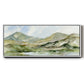 Serene Mountains II - Floater Framed Canvas Print
