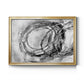 Infinity Rings I - Modern Framed Canvas Print