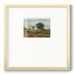 Down by the Barn - Double Matboard Framed Print
