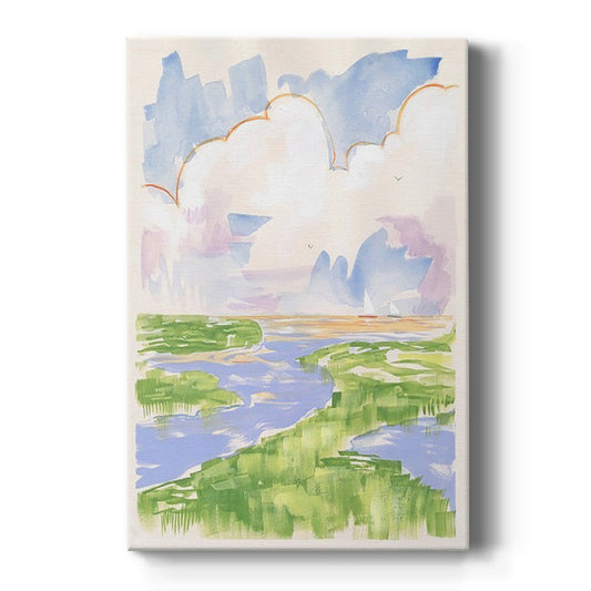 Low Country River Vista II Premium Gallery Wrapped Canvas - Ready to Hang