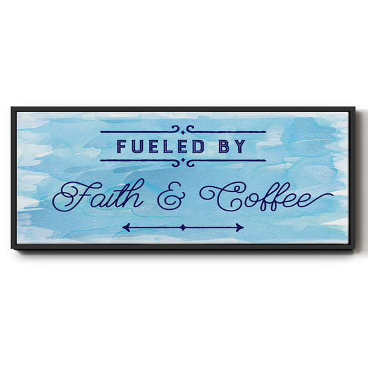 Fueled By - Floater Framed Canvas Print