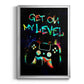 Gamer Tag II - Modern Framed Canvas Print