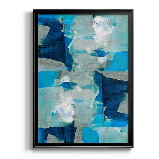 Impasto I - Modern Framed Canvas Print