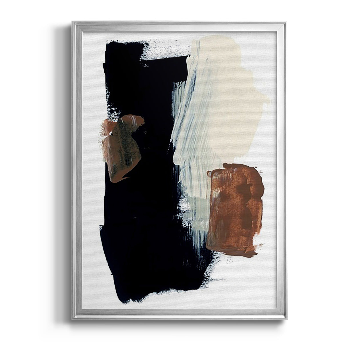 Goldenrod Patch I - Modern Framed Canvas Print