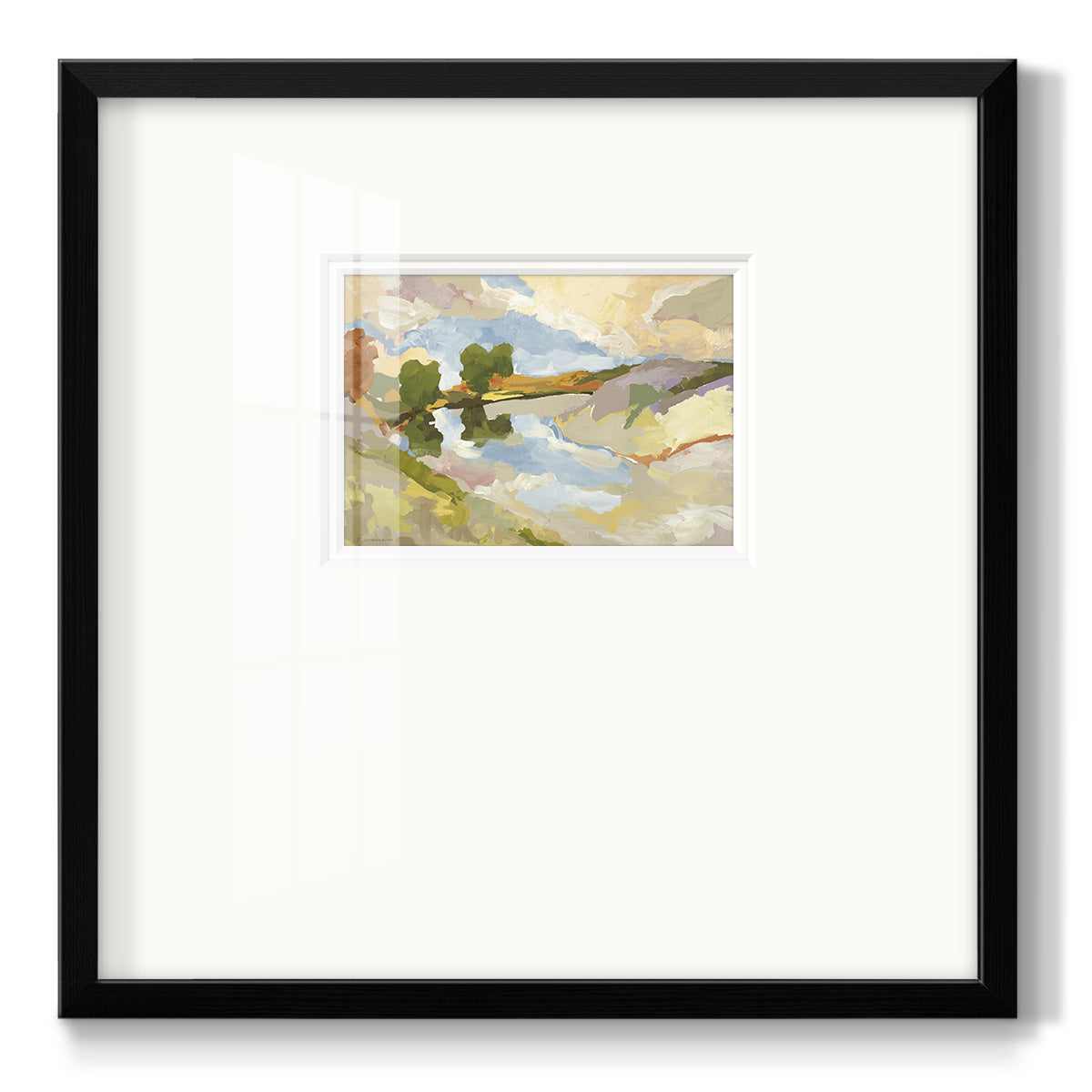 Uplands I - Double Matboard Framed Print