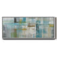 Bits and Pieces - Floater Framed Canvas Print