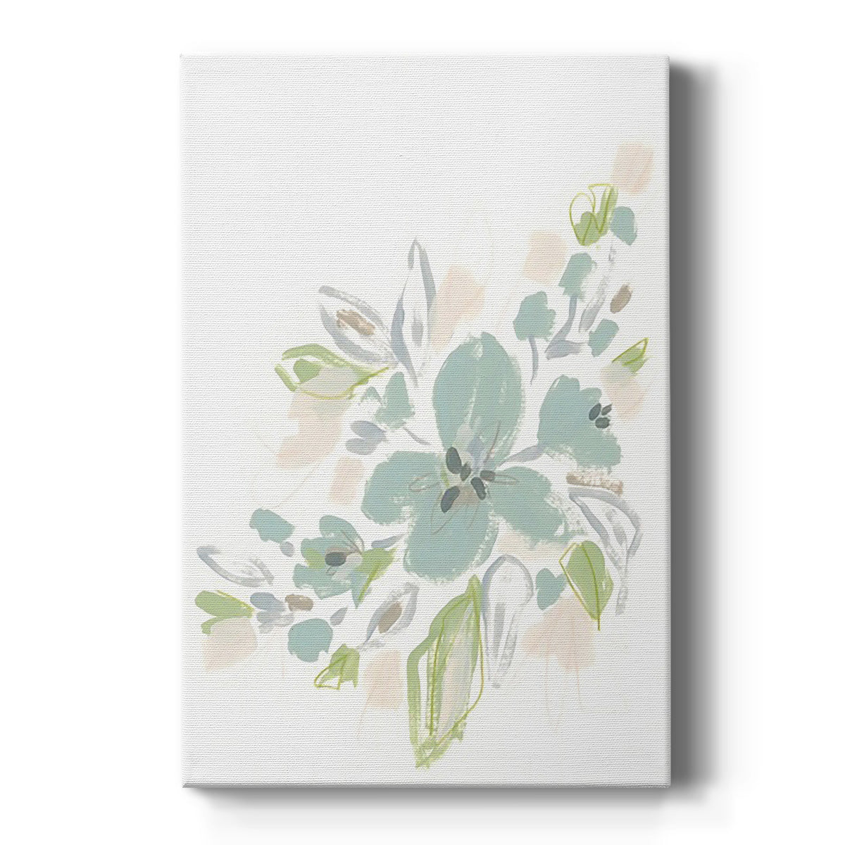 Seafoam Petals II - Canvas Art Print