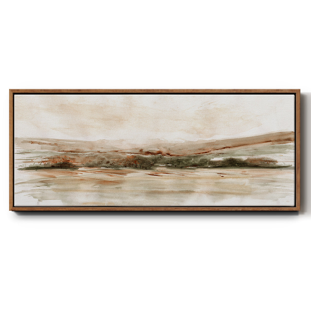 Fall Beech Mountain - Floater Framed Canvas Print